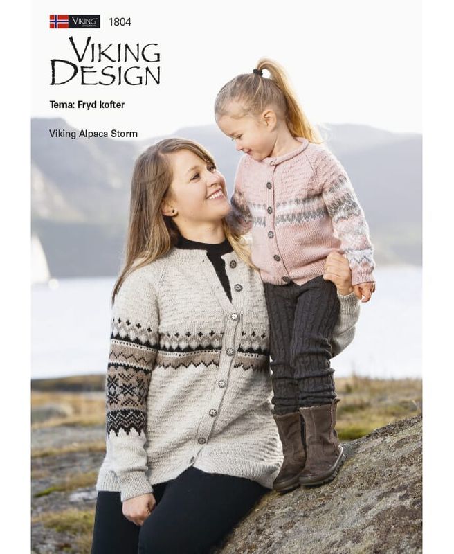 Katalog 1804 Fryd kofter. Viking Alpaca Storm