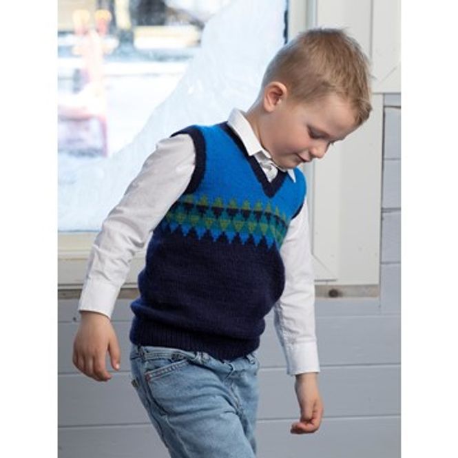 Hovedbilde Katalog 2110-14 Gulliver vest 2 - 12 år