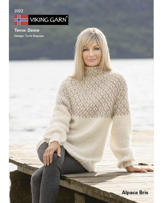 Hovedbilde Katalog 2022 Dame. Alpaca Bris