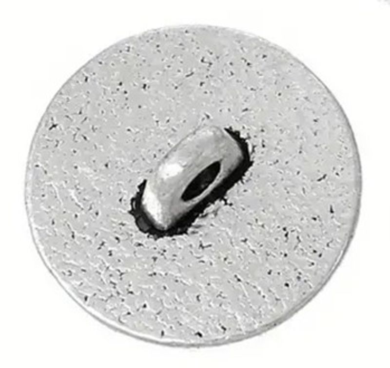 Metall knapp rund 15 mm