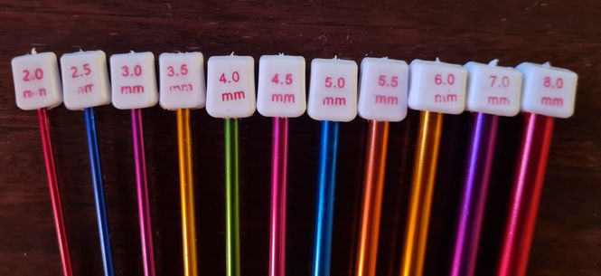 Hovedbilde Tunisiske heklenåler / Hakkenål 27 cm.